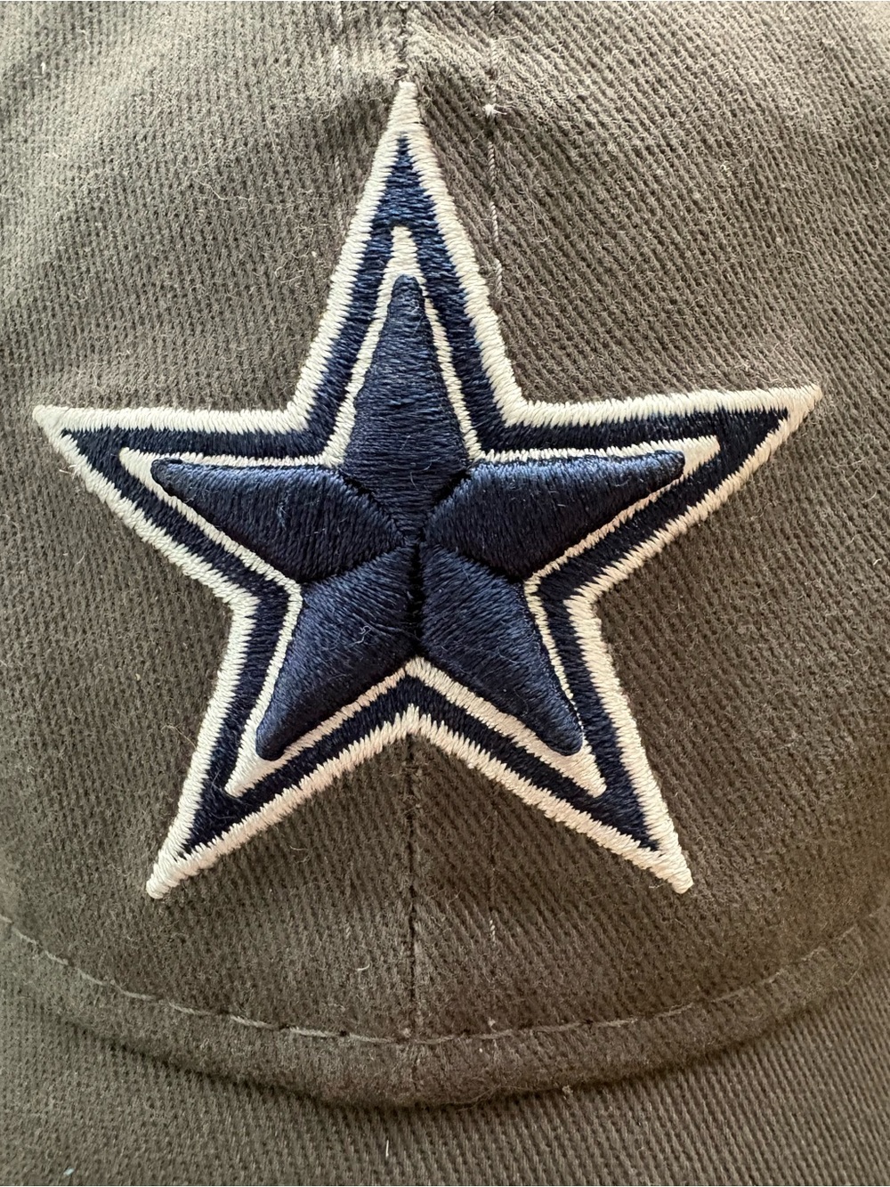 New Era 9TWENTY Dallas Cowboys NFL Women’s Adjustable Hat Cap Gray/Blue - Picture 13 of 13
